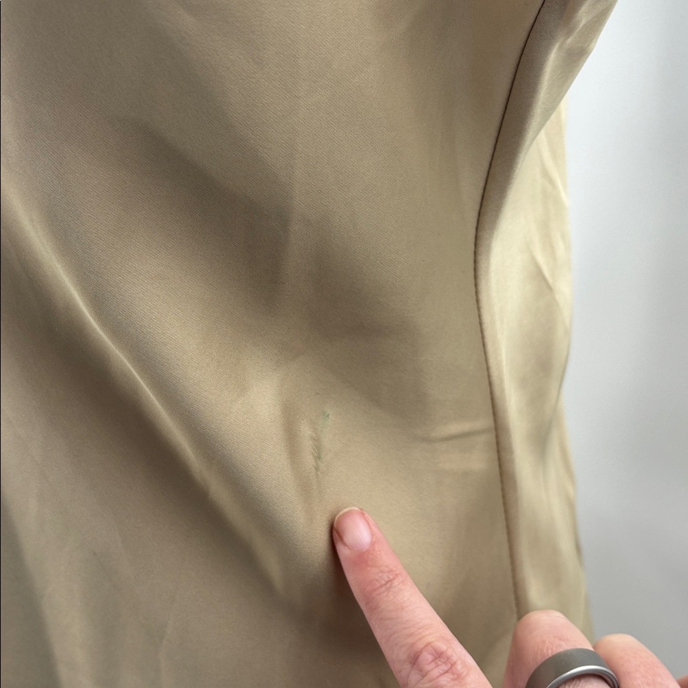 J Crew Gwyneth slip dress in luster charmeuse size 4 BV496 NWT‎ flaw - Picture 11 of 13
